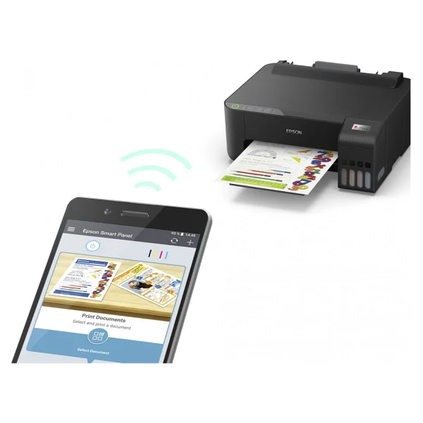 Epson Ecotank L1250 Wi-Fi Renkli Tanklı Mürekkep Püskürtmeli Yazıcı - Görsel 3