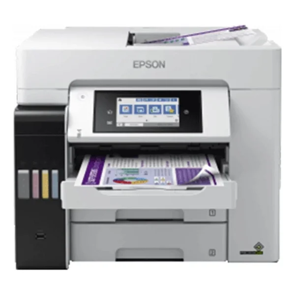 Epson Ecotank L6580 Wi-Fi + Tarayıcı + Fotokopi Renkli Çok Fonksiyonlu Tanklı Mürekkep Püskürtmeli Yazıcı - Görsel 4