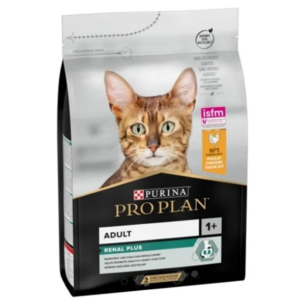 Pro Plan Renal Plus Tavuklu 3 Kg Yetişkin Kedi Maması - Görsel 7