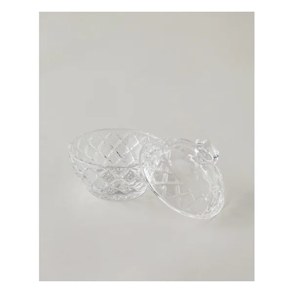English Home Diamond Gleam Cam Şekerlik 9,5x10 Cm Şeffaf - Görsel 2