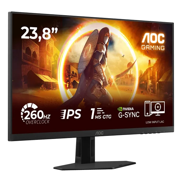 Aoc 24g4zre 23.8" 0.3 Ms Full HD Ips 240 Hz / 260 Hz Oc Oyuncu Monitörü - Görsel 2