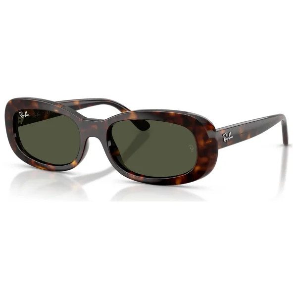 Ray-Ban 2221 902/31 Havana-Green Kadın Güneş Gözlüğü - Görsel 2