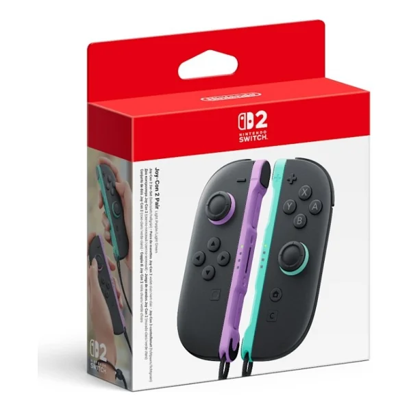 Nintendo Switch 2 Joy-Con Mor-Yeşil Kablosuz Oyun Kolu - Görsel 2