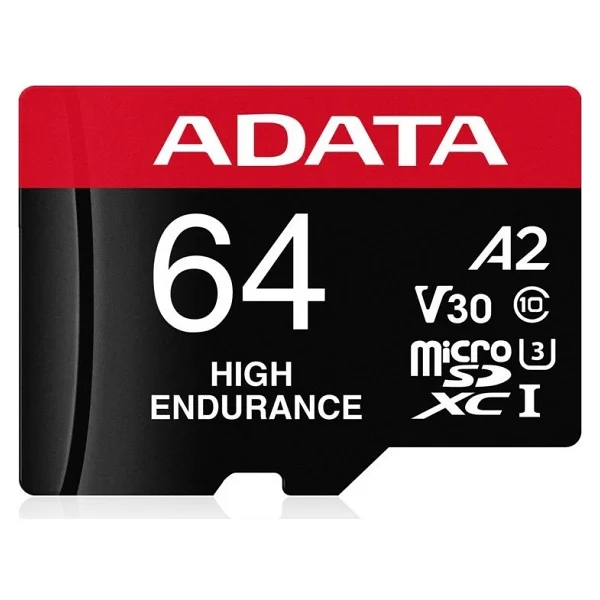 Adata High Endurance Ausdx64guı3v30sha2-Ra1 Class 10 Uhs-I U3 A2 V30 64 GB Micro Sd Kart - Görsel 3