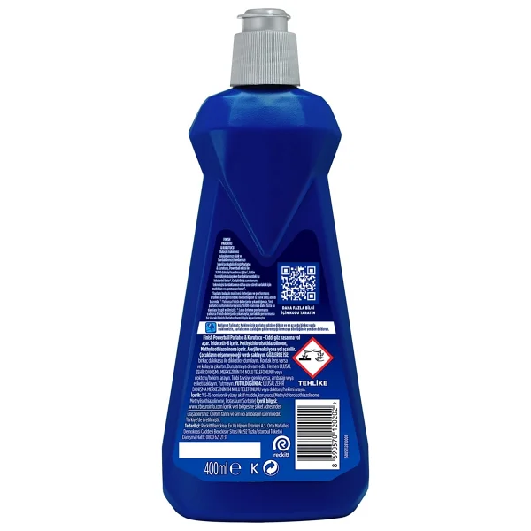 Finish Parlatıcı Limon 400 Ml Bulaşık Makinesi Parlatıcı & Kurutucu Sıvı 400 Ml - Görsel 3