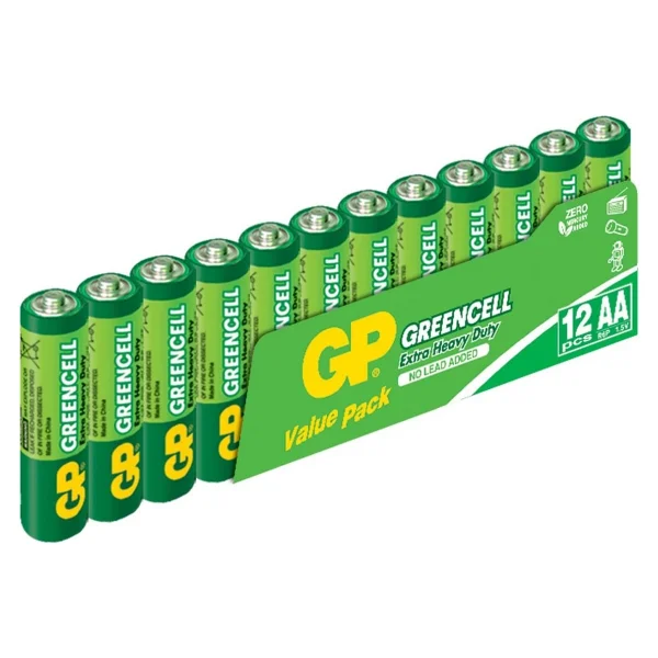 Gp Greencell 15g R6 12'li Çinko Aa Kalem Pil - Görsel 10
