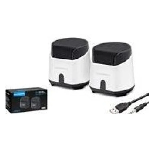 Hadron Hd6024 1+1 3 W Beyaz Hoparlör - Görsel 2