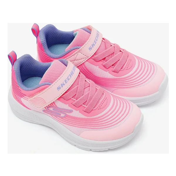 Skechers Microspec Advance 303575n Ltpl Pembe Bebek Spor Ayakkabı - Görsel 5