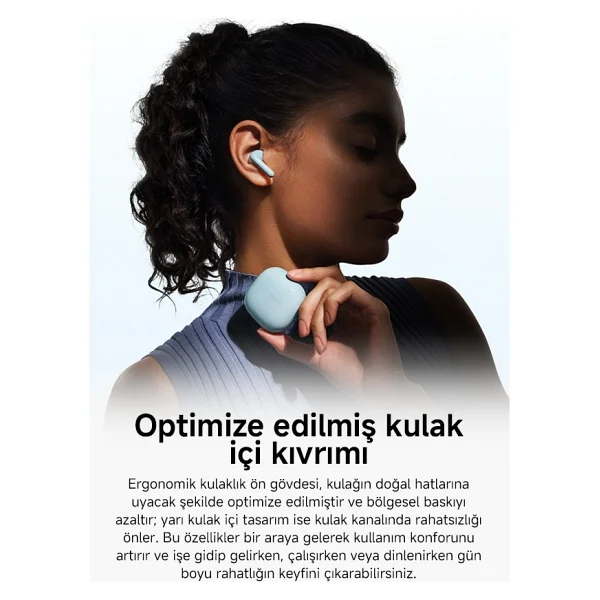 Xiaomi Redmi Buds 8 Active TWS Beyaz Kulak İçi Bluetooth Kulaklık - Görsel 6