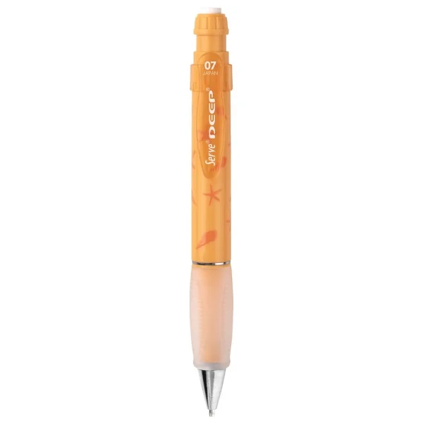 Serve Deep Doğa Teması Deniz Yıldızı Desenli Hardal Sarısı 0.7 Mm Uçlu Kalem - Görsel 4