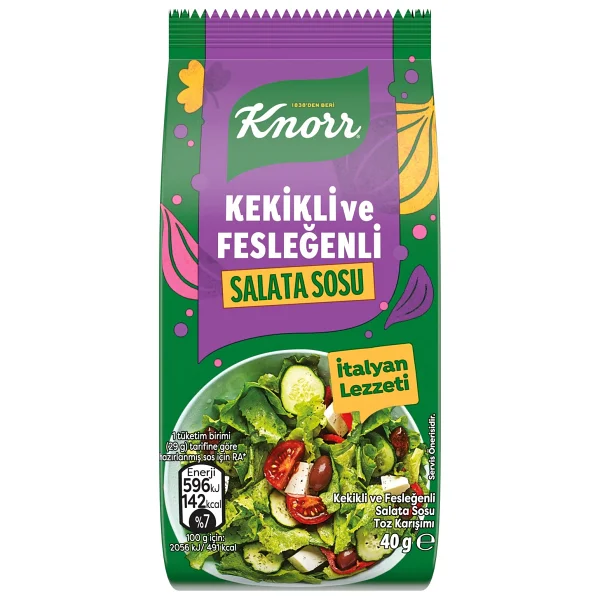 Knorr Fesleğenli Ve Kekikli Salata Sosu 40 Gr - Görsel 2