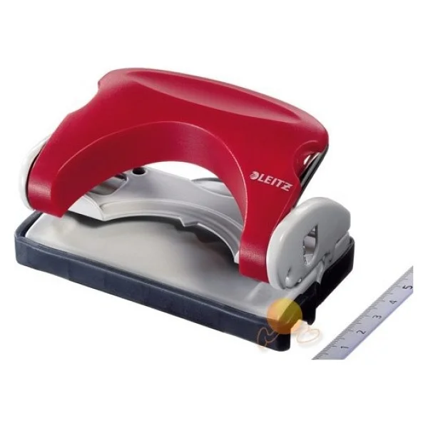 Leitz 5058 10 Sayfa Kırmızı Delgeç - Görsel 5