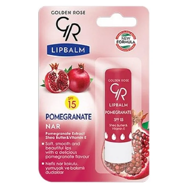 Golden Rose Lip Balm Spf 15 Nar - Görsel 4