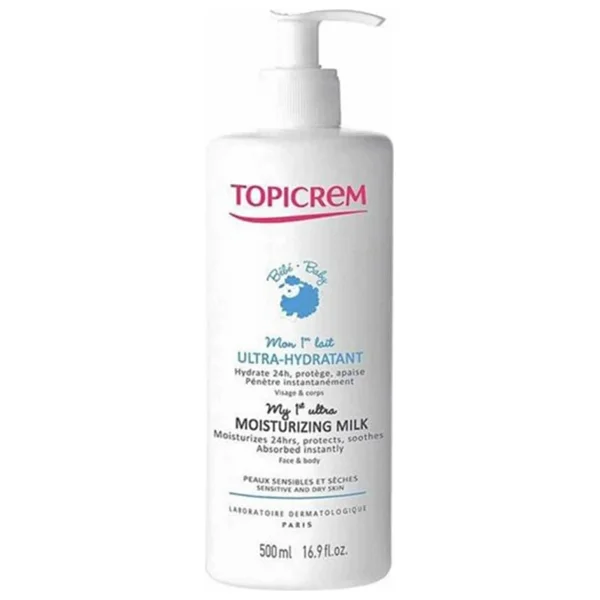 Topicrem My First Ultra Moisturizing Milk 500 Ml Bebek Nemlendirici - Görsel 4