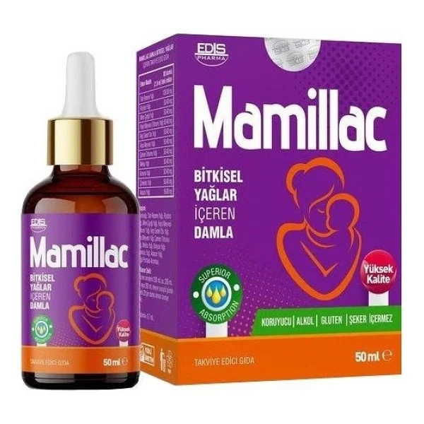 Mamillac Süt Arttırıcı Damla 50 Ml - Görsel 8
