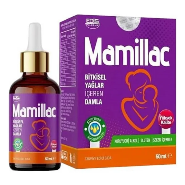 Mamillac Süt Arttırıcı Damla 50 Ml - Görsel 9