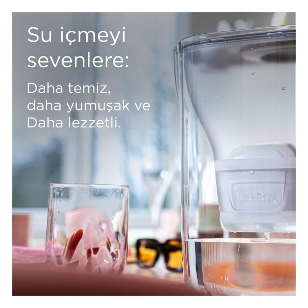 Brita Style Essential XL 3.6 Lt Pure Performance Filtreli Su Arıtma Sürahisi - Görsel 4