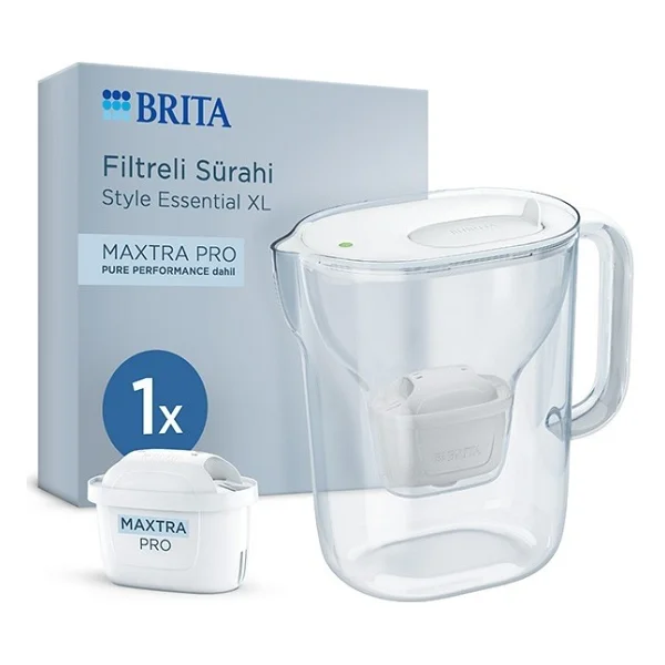 Brita Style Essential XL 3.6 Lt Pure Performance Filtreli Su Arıtma Sürahisi - Görsel 10