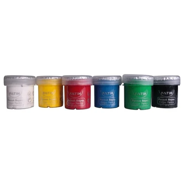 Fatih Parmak Boyası 6 Renk 25 Ml - Görsel 4