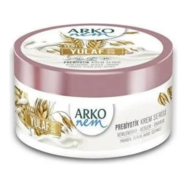 Arko Nem Prebiyotik Krem Serisi Yulaf Sütü 250 Ml El Ve Vücut Kremi - Görsel 2