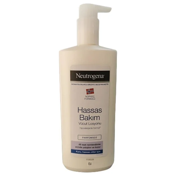 Neutrogena Hassas Bakım Vücut Losyonu Parfümsüz 400 Ml - Görsel 4