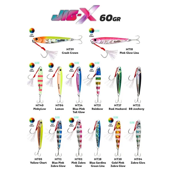 Fujin Jig-X Shore 60 Gr Jig Sahte Balık - Görsel 4