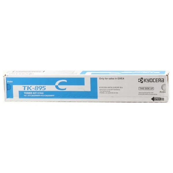 Kyocera Tk-895c Cyan Mavi Orjinal Fotokopi Toneri Fs-C8020-8025-8520-8525 6.000 Sayfa - Görsel 2