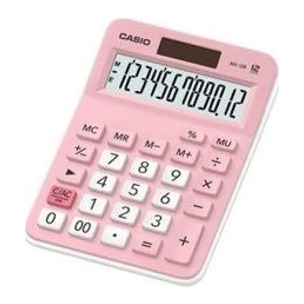 Casio Mx-12b-Pk Toz Pembe 12 Haneli Masaüstü Hesap Makinesi - Görsel 9