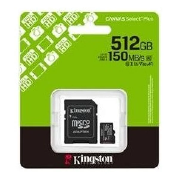 Kingston Canvas Select Plus Sdcs3/512gb Class 10 Uhs-I U3 A1 V30 512 GB Micro Sd Kart - Görsel 9