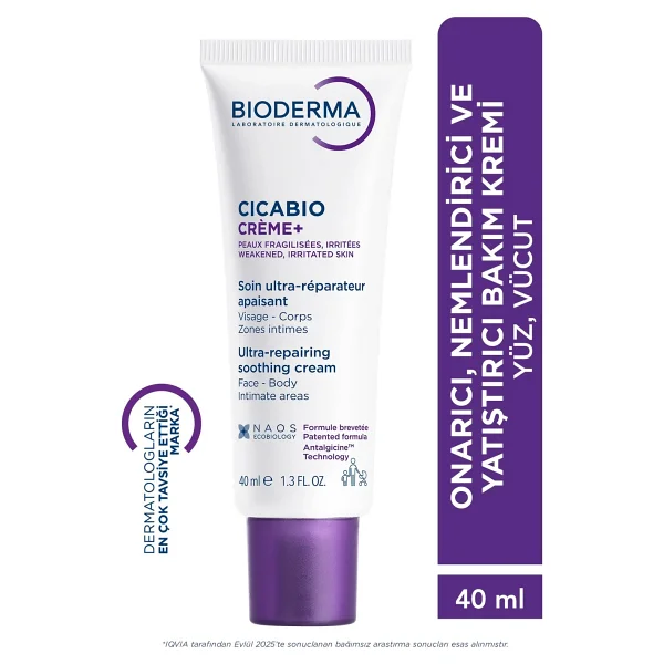 Bioderma Cicabio Cream+ Onarıcı Ultra Nemlendirici Krem 40 Ml - Görsel 6