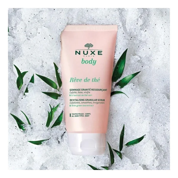 Nuxe Body Reve De The Revitalising Granular Scrub 150 Ml Vücut Peelingi - Görsel 6