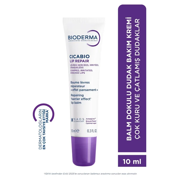 Bioderma Cicabio Repair 10 Ml Dudak Nemlendirici - Görsel 7