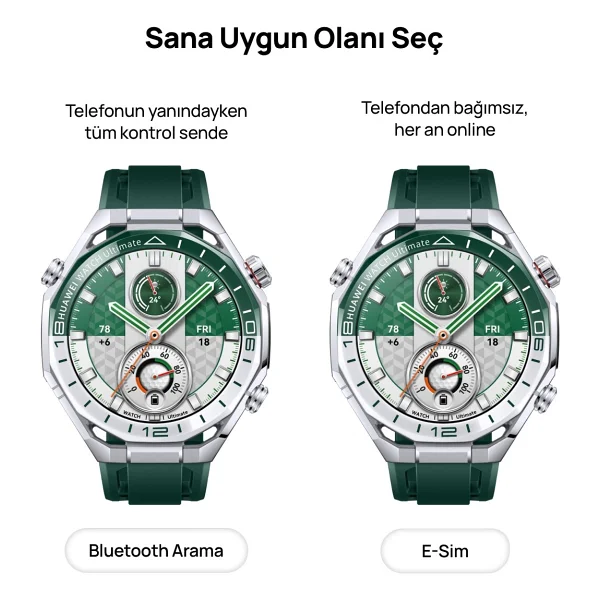 Huawei Watch Ultimate 2 Yeşil Akıllı Saat - Görsel 6