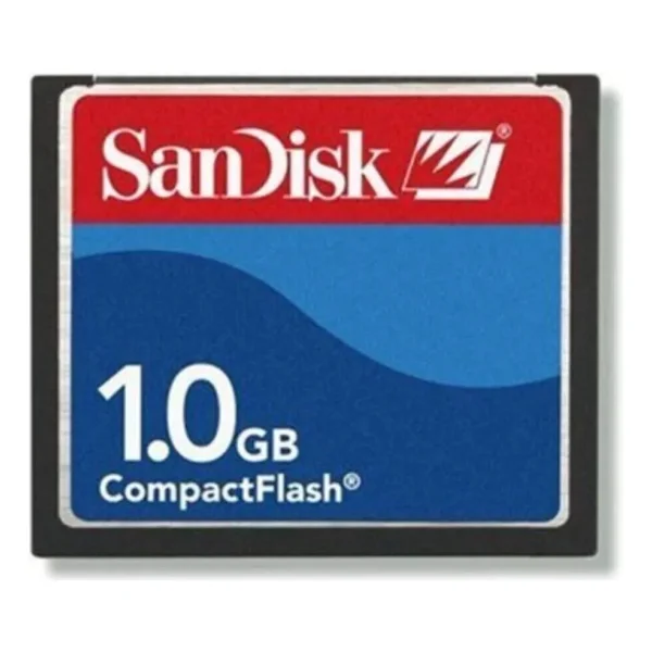 Sandisk 1 GB Compact Flash Kart + Pcmcıa Adaptör Cnc Torna Uyumlu - Görsel 6