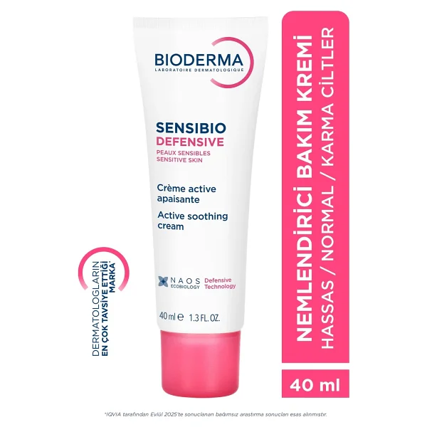 Bioderma Sensibio Defensive Nemlendirici Krem 40 Ml - Görsel 2