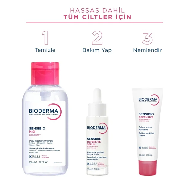 Bioderma Sensibio H2o 850 Ml Yüz Ve Makyaj Temizleme Suyu - Görsel 7
