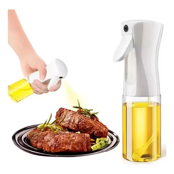 Sprey Yağdanlık Cam Şişe Yağ Püskürtücü Airfryer Kızartma Izgara Salata İçin Yağlık - Görsel 4