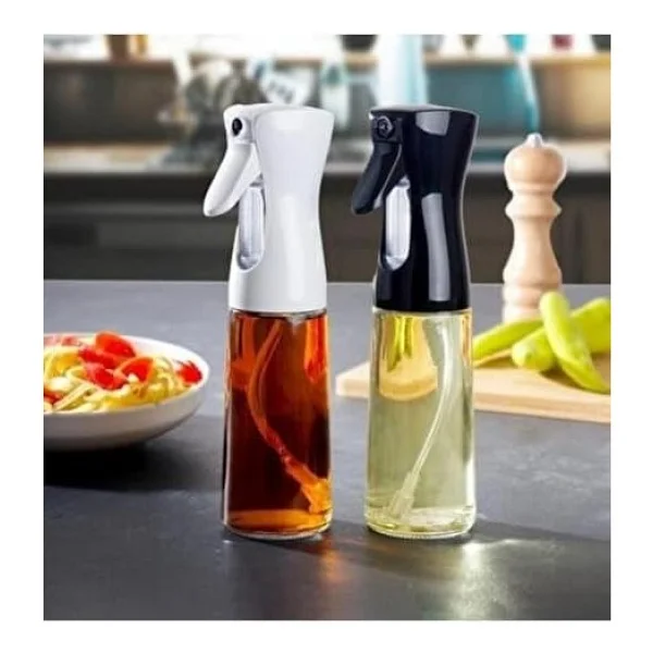 Sprey Yağdanlık Cam Şişe Yağ Püskürtücü Airfryer Kızartma Izgara Salata İçin Yağlık - Görsel 3
