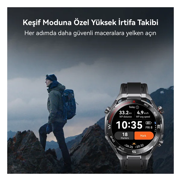 Huawei Watch Ultimate 2 Siyah Akıllı Saat - Görsel 10