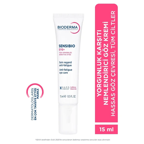 Bioderma Sensibio Eye Contour Gel Hassas Cilt Göz Çevresi Bakım Jeli 15 Ml - Görsel 3