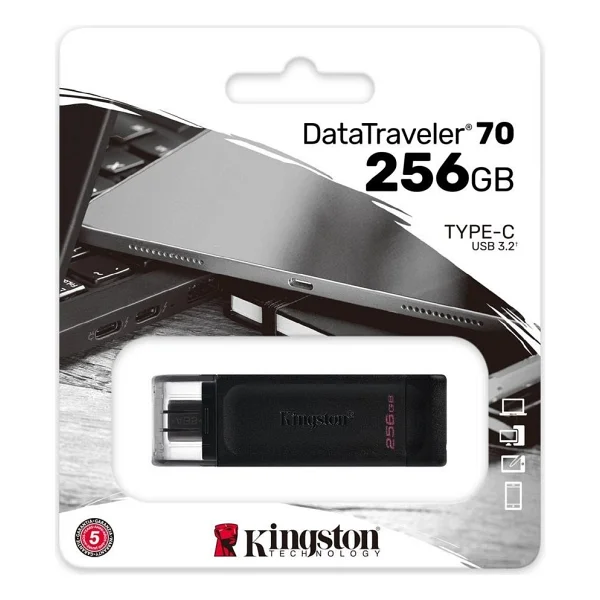 Kingston Datatraveler 70 Dt70/256gb 256 GB Flash Bellek - Görsel 2