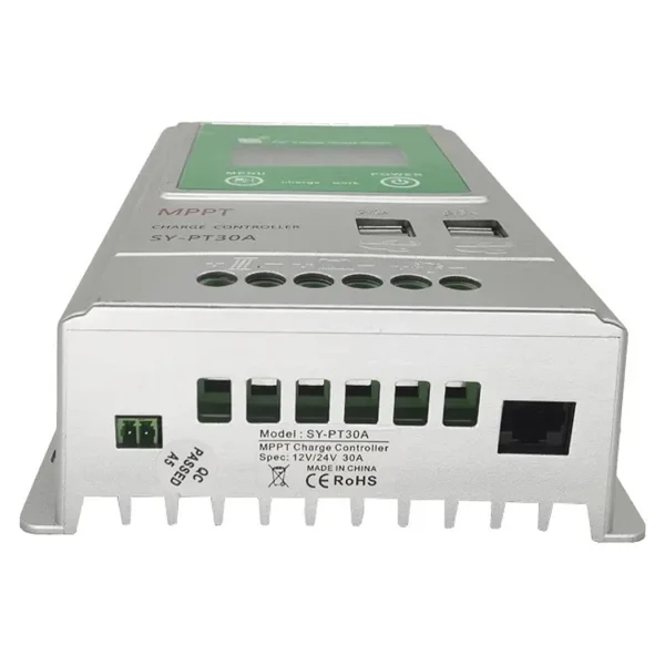 Powermaster Pm-Pt30a 12v-24v Mppt Solar Şarj Kontrol Cihazı - Görsel 4