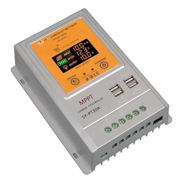 Powermaster Pm-Pt30a 12v-24v Mppt Solar Şarj Kontrol Cihazı - Görsel 8