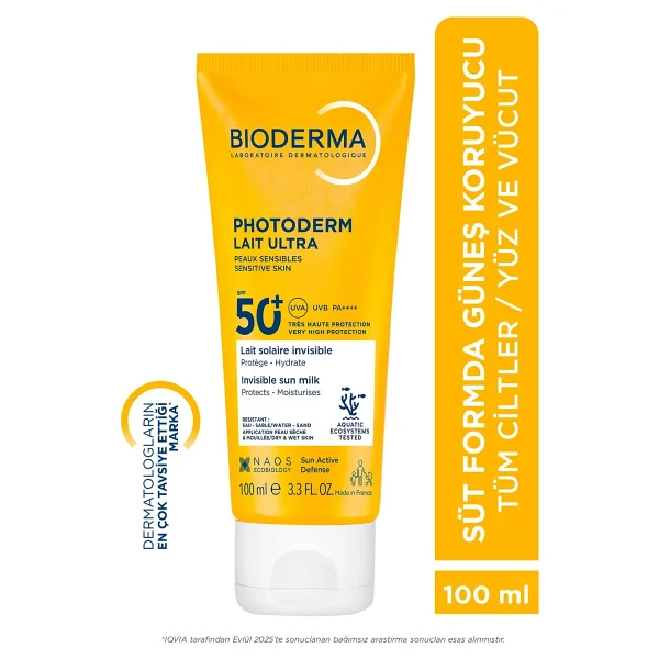 Bioderma Photoderm Lait Ultra 100 Ml 50 Faktör Güneş Kremi - Görsel 3