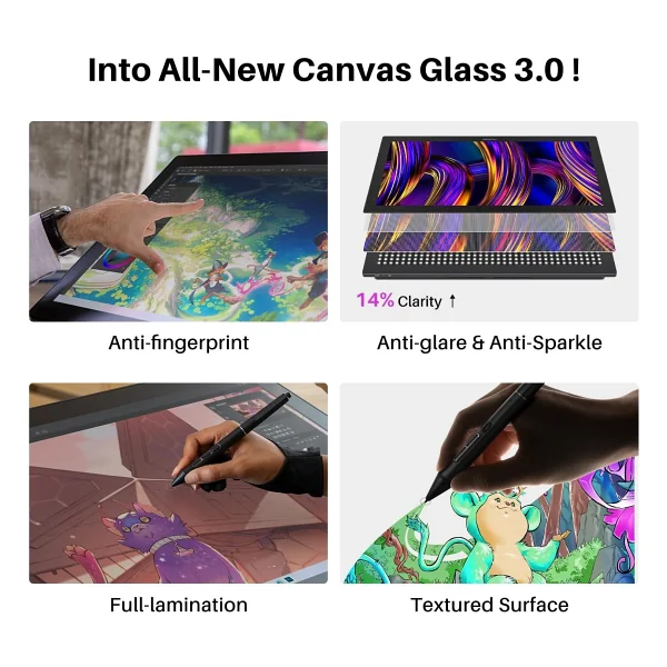 Huion Kamvas Pro 27 GT2702 4K Grafik Tablet - Görsel 6