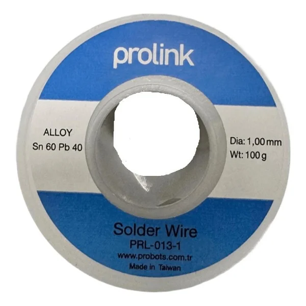 Prolink Lehim Teli 100gr 1mm 60/40 Made İn Taiwan Prl-013-1 - Görsel 4