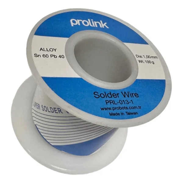 Prolink Lehim Teli 100gr 1mm 60/40 Made İn Taiwan Prl-013-1 - Görsel 2