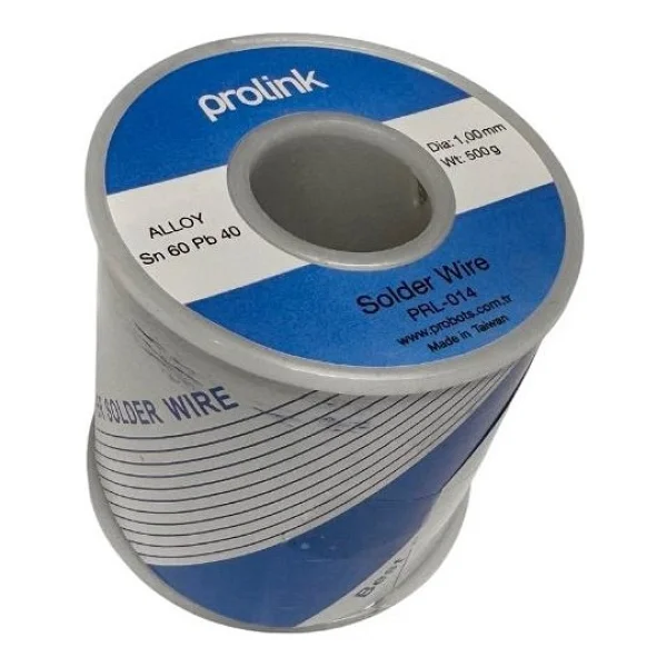 Prolink Lehim Teli 500gr 1mm 60/40 Made İn Taiwan Prl-014 - Görsel 2