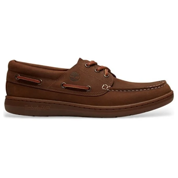 Timberland Portofino Pier Boat Tb0a6cxmen41 Koyu Kahverengi Erkek Tekne Ayakkabısı - Görsel 6