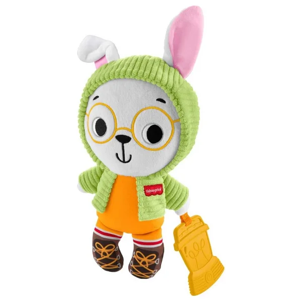 Fisher Price Kamp Zamanı Sarılma Arkadaşım Tavşancık JLB87 - Görsel 7